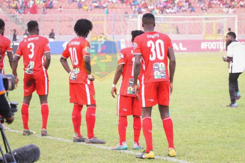 Asante Kotoko confirm release of three players