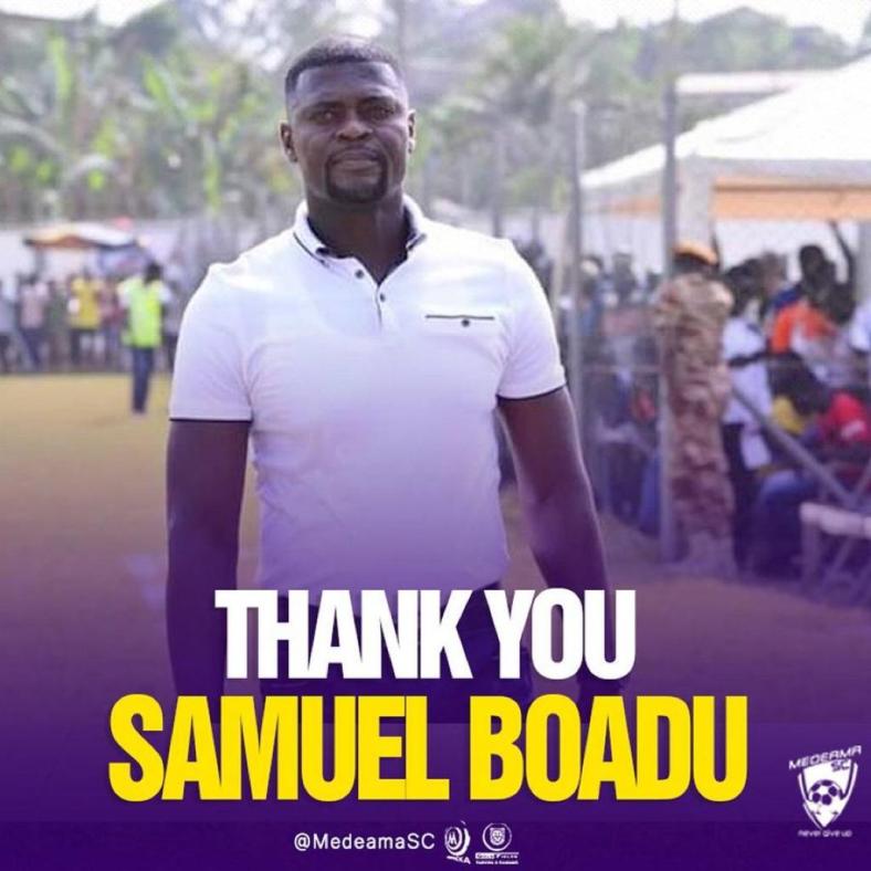 Breaking News: Medeama coach Samuel Boadu resigns from post Breaking News: Medeama coach Samuel Boadu resigns from post