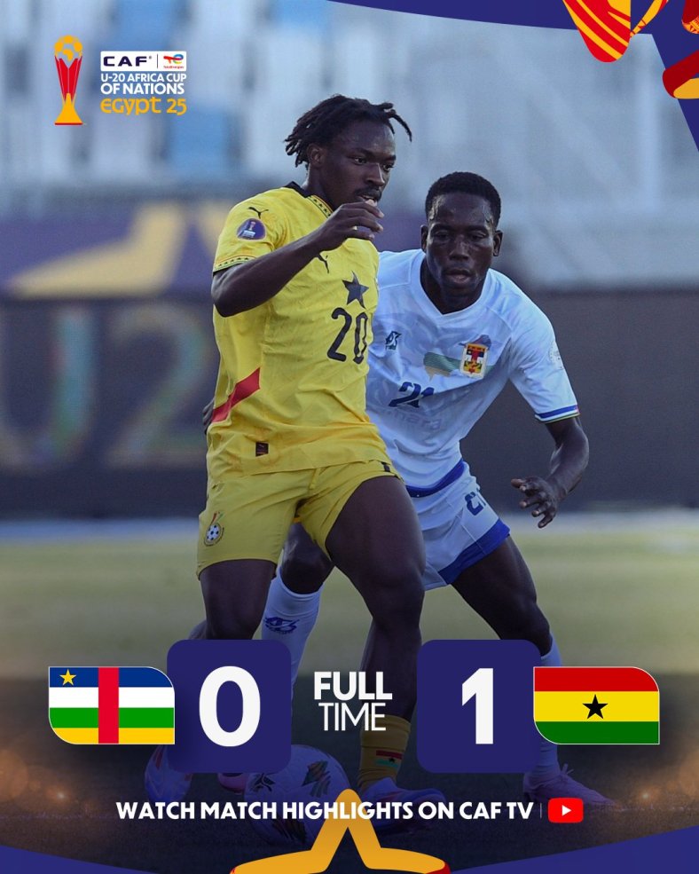 Match Highlights : Ghana 1-0 Central African Republic