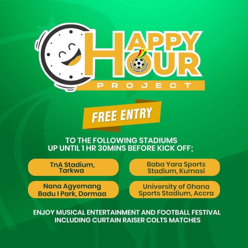 GFA introduces Happy Hour Project