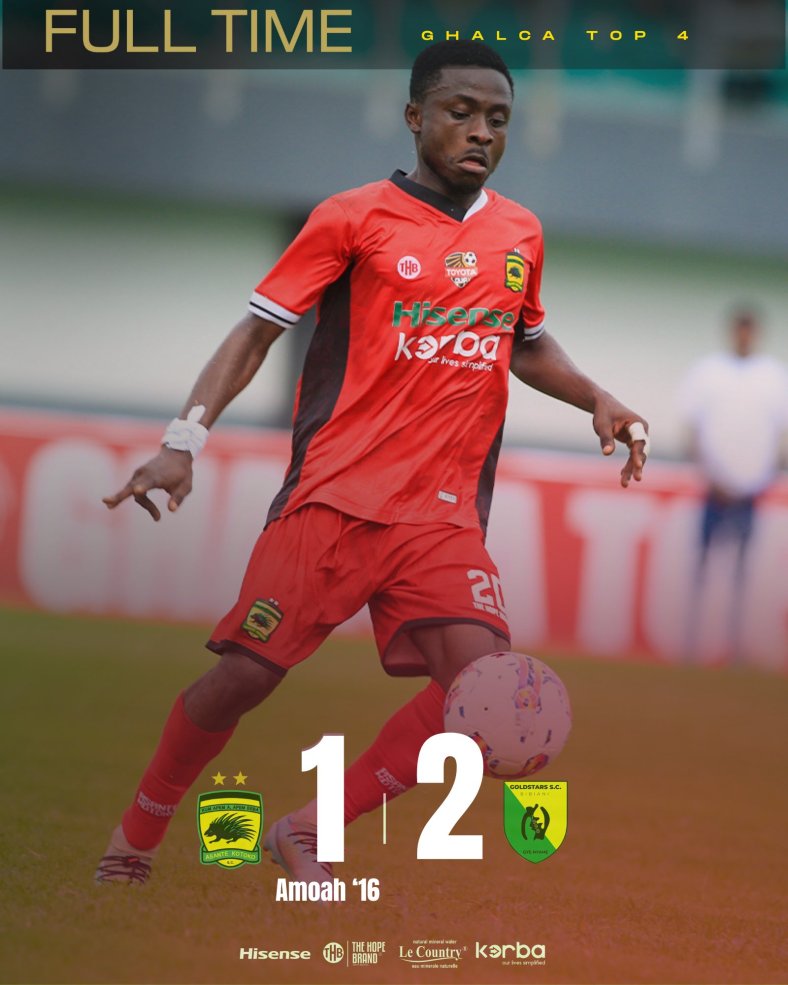 GHALCA Top 4 : Bibiani Gold Stars 2-1 Kotoko