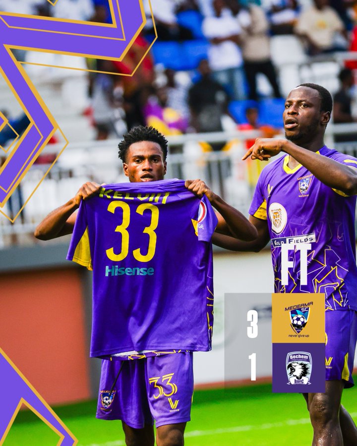 Match Report : Medeama SC stage comeback against Bechem United