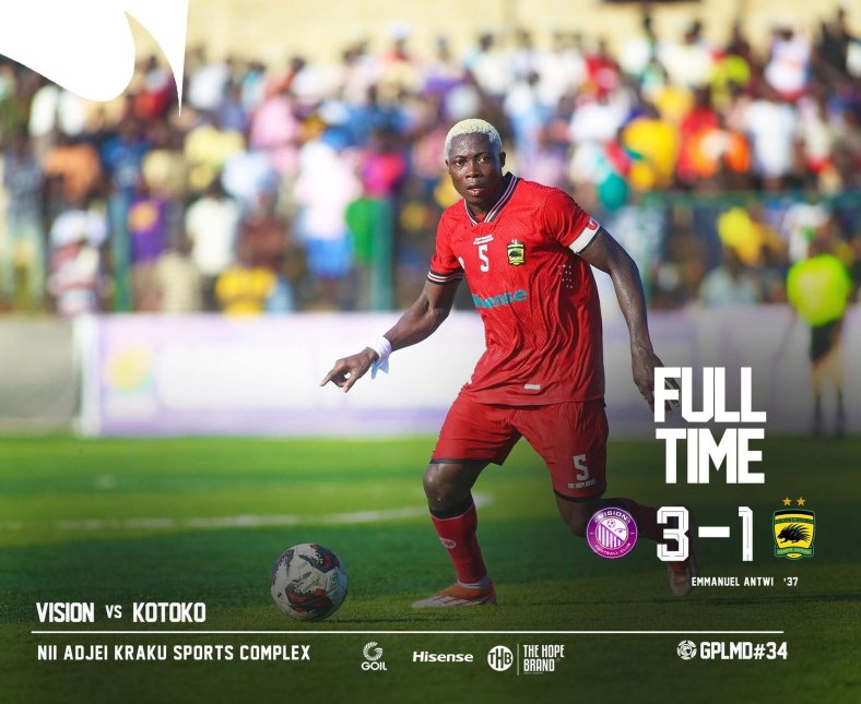 Match Report : Vision FC 3-1 Kotoko