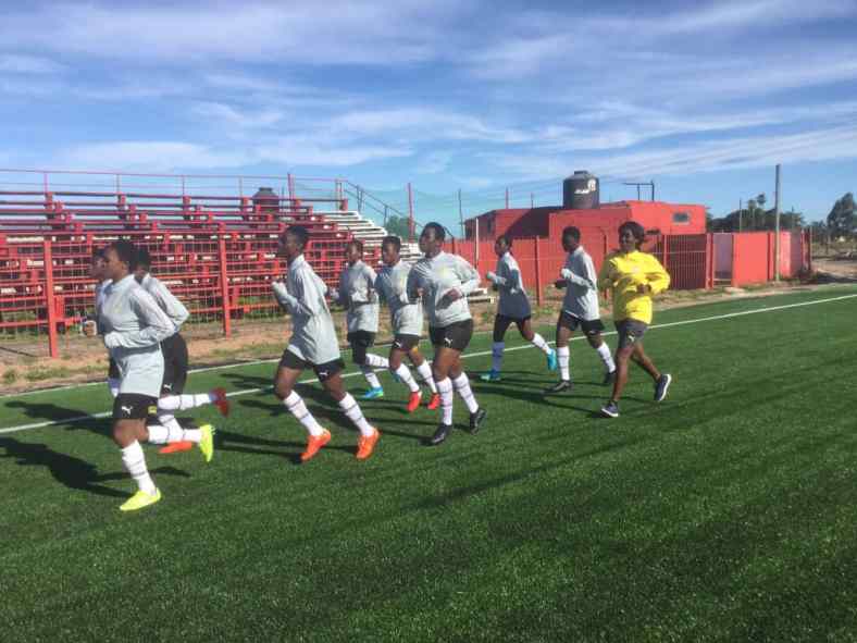 In Pictures: Black Maidens Train Ahead Of Final Group Game The Black Maidens