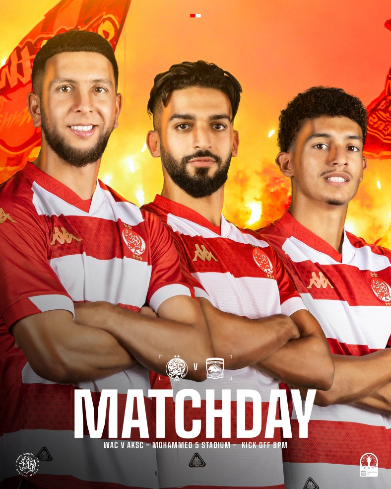 CAFCC : Wydad host Kotoko in second leg qualifer